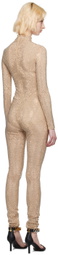 Stella McCartney Beige Diamanté Jumpsuit