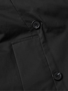 Entire Studios - Wellington Oversized Double-Breasted Cotton-Canvas Trench Coat - Black