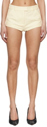 Entire Studios Off-White Pony Shorts