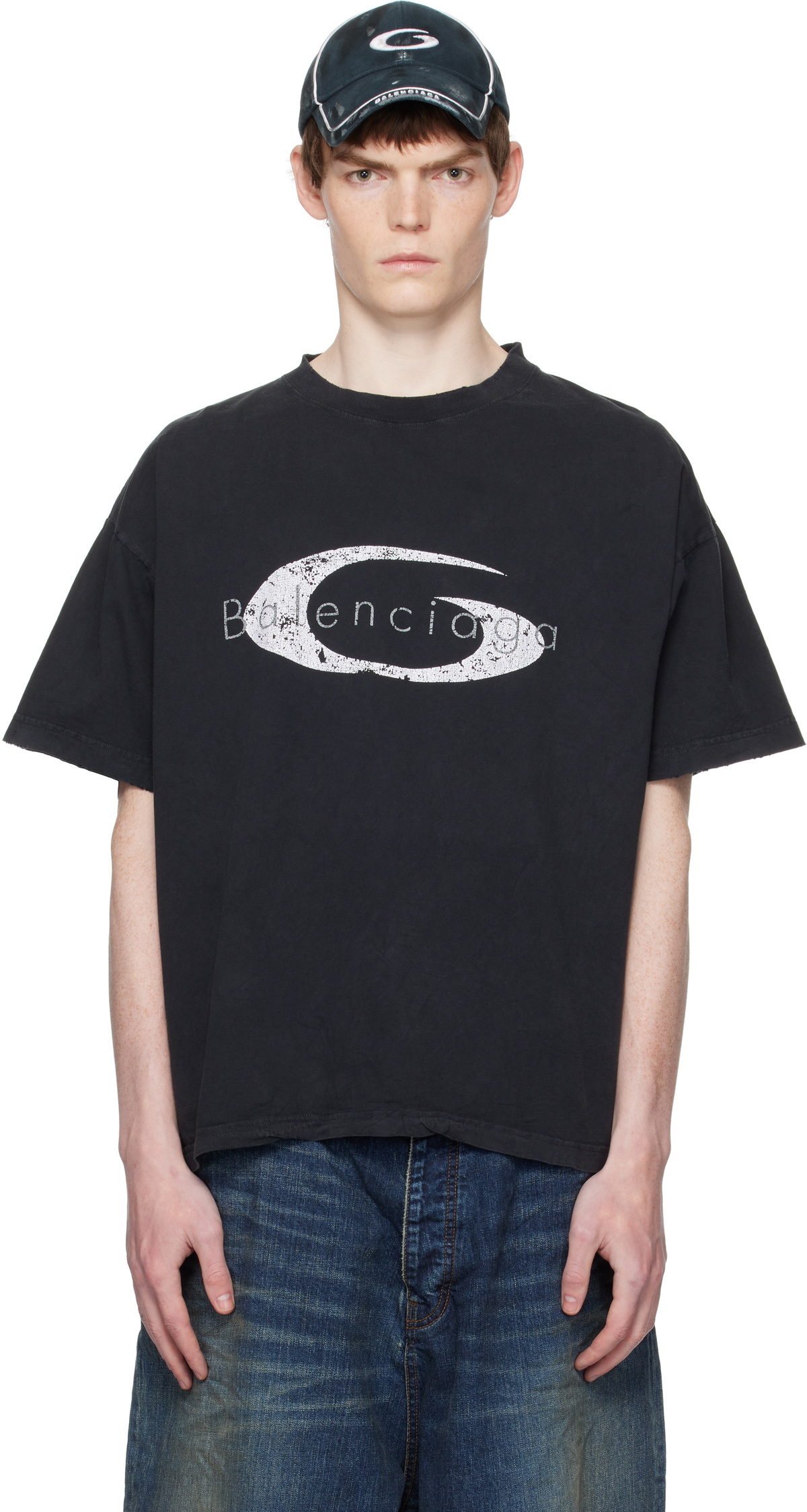 【BALENCIAGA】Medium Fit Short Sleeve T-Shirt/全国送料無料 Balenciaga Activewear T-Shirt Medium Fit | Saks Fifth Avenue