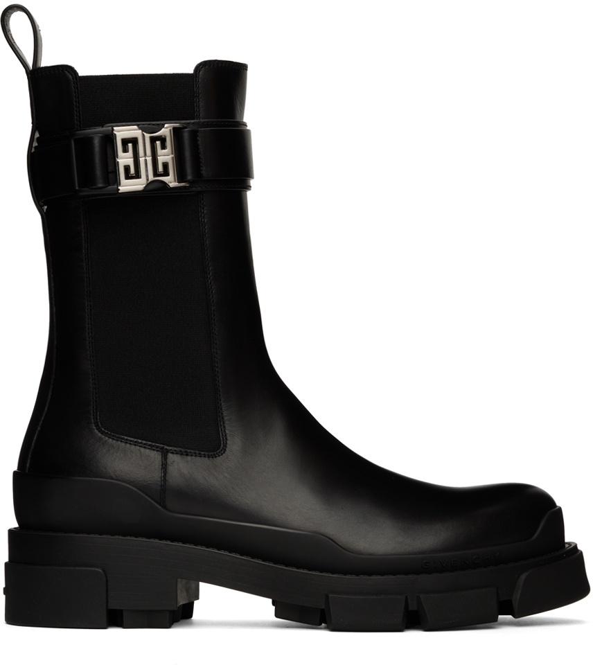 Photo: Givenchy Black Terra Chelsea Boots