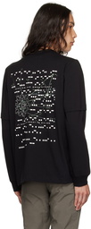 sacai Black Interstellar Long Sleeve T-Shirt