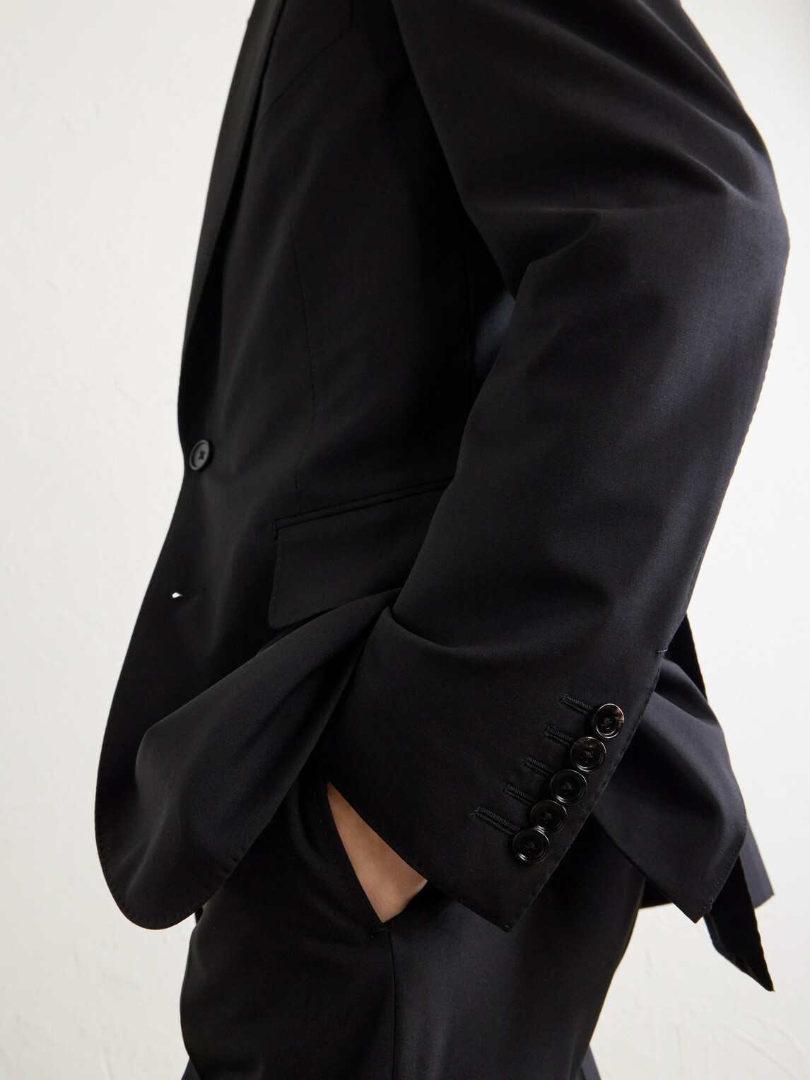 TOM FORD - Shelton Stretch-Wool Jacket - Black