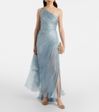 Maria Lucia Hohan Florencia one-shoulder silk gown
