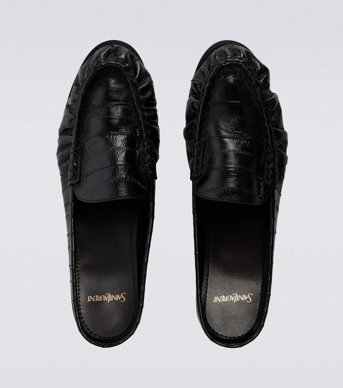Saint Laurent Le Loafer leather mules