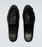 Saint Laurent Le Loafer leather mules