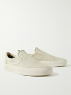 TOM FORD - Jude Suede Slip-On Sneakers - White