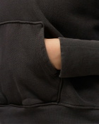 Les Tien Crop Hoodie Black Hoodies
