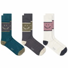 Paul Smith Men's Happy Socks - 3 Pack in Multicolour