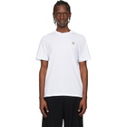 Moncler Three-Pack Multicolor Logo Patch Cotton T-shirts