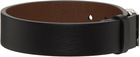 Salvatore Ferragamo Reversible Black & Brown Gancini Bracelet