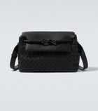 Bottega Veneta Andiamo Intrecciato Small leather messenger bag