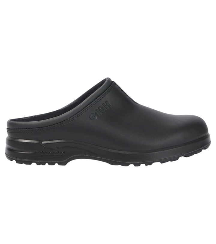 Photo: Comme des Garçons Homme Leather mules