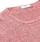 Inis Meáin - Deora Aille Slim-Fit Linen Sweater - Pink