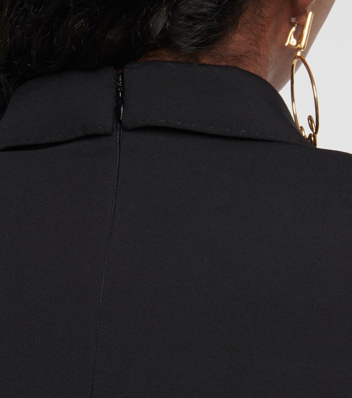 Dolce&Gabbana Wool-blend tuxedo bodysuit