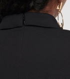 Dolce&Gabbana Wool-blend tuxedo bodysuit