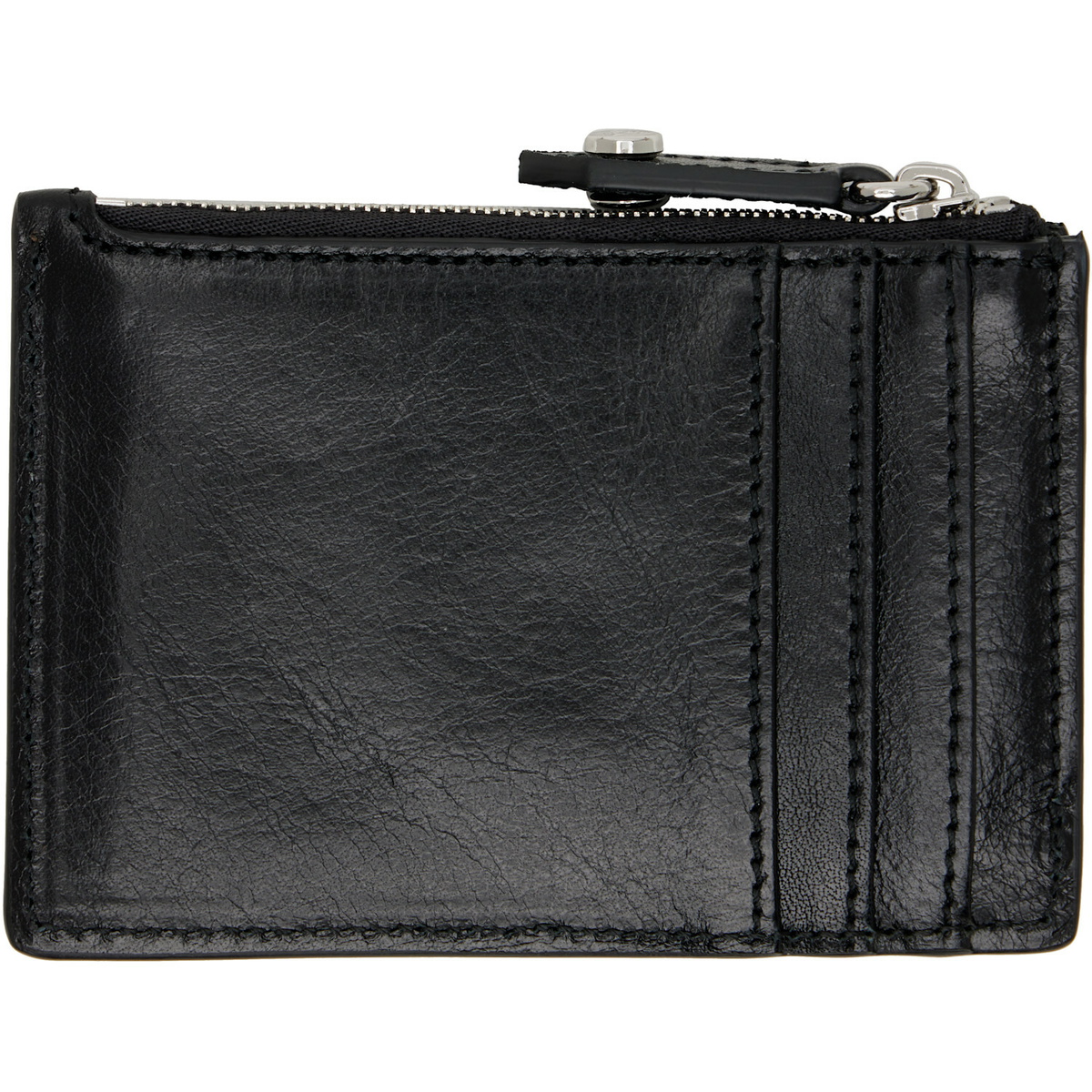 Vivienne Westwood Black Slim Long Card Holder