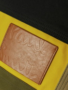 Paul Smith - Logo-Appliquéd Leather-Trimmed Cotton-Canvas Tote