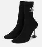 Balenciaga - x Adidas sock ankle boots