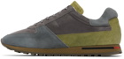 Paul Smith Gray & Khaki Jeco Sneakers