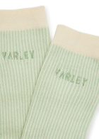Varley Ormand Striped Knit Socks Sage