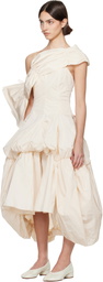 Renaissance Renaissance SSENSE Exclusive Bridal Capsule Dara Midi Dress