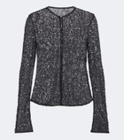 SIR Cassia sequined top