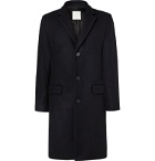Sandro - Wool-Blend Overcoat - Blue