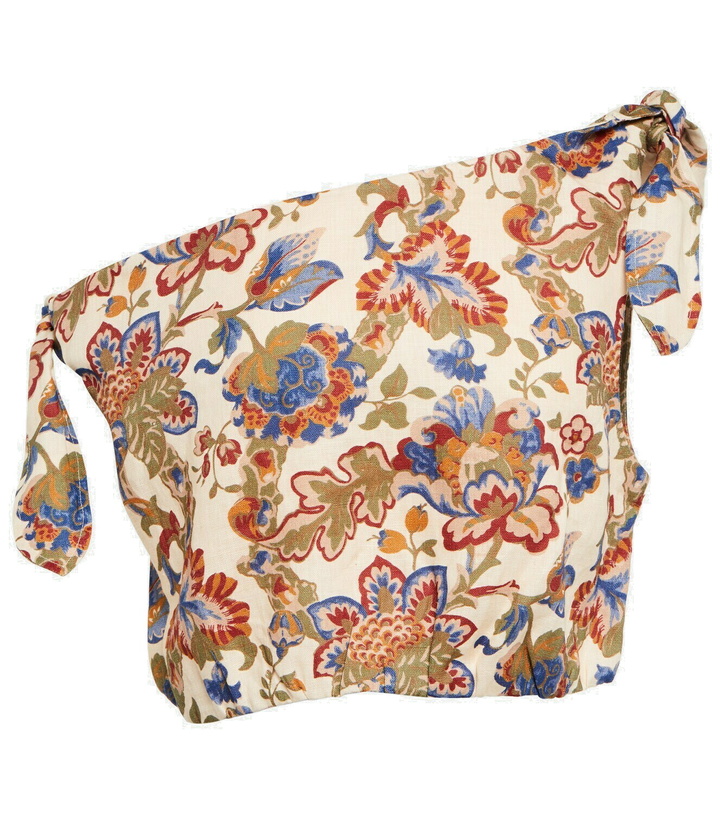 Photo: SIR - Bettina floral linen crop top