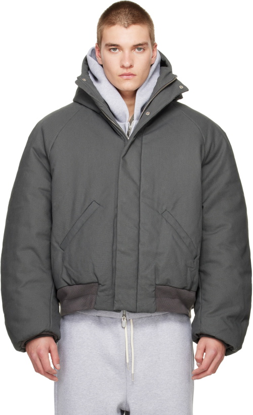 Photo: Seventh Gray Orb Puffer Coat