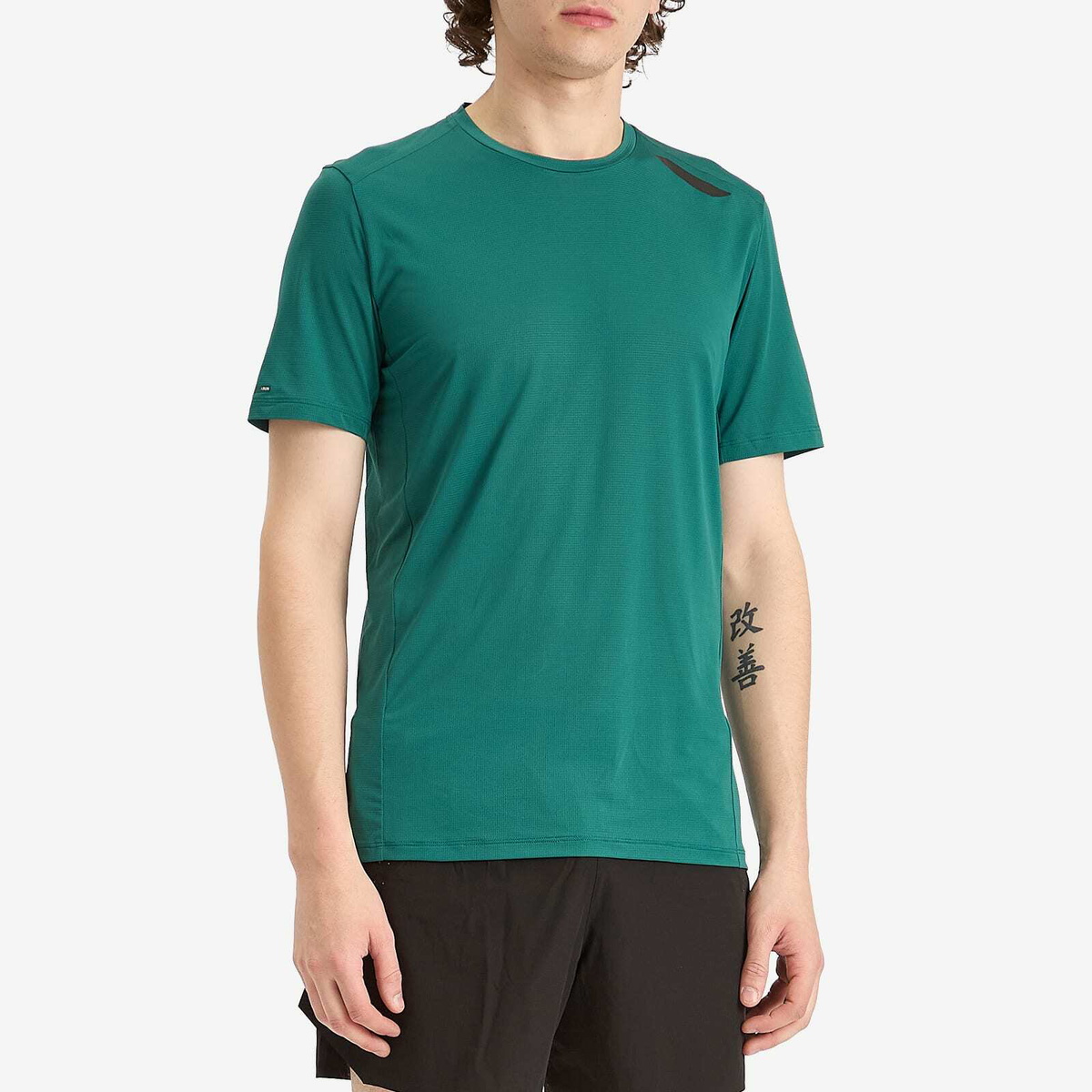 SOAR Men's Tech T-Shirt in Dark Green Soar Running