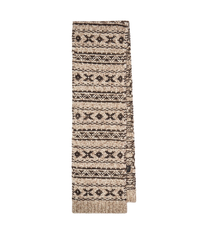 Photo: RRL Wool and cotton-blend scarf