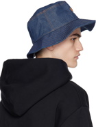 Acne Studios Indigo Patch Denim Bucket Hat