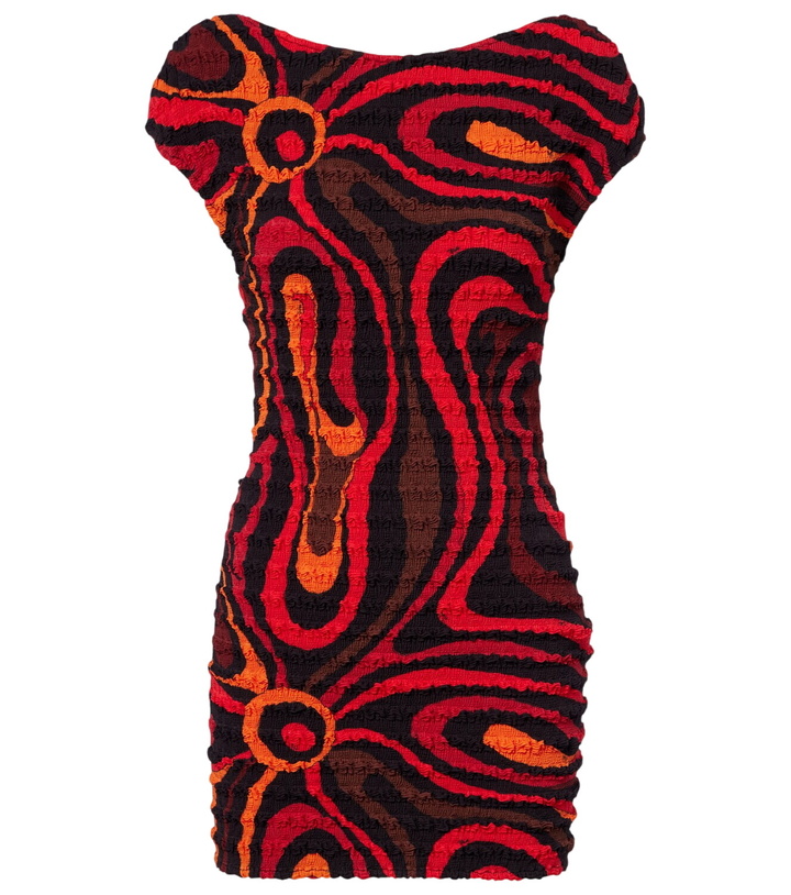Photo: Pucci Marmo smocked minidress