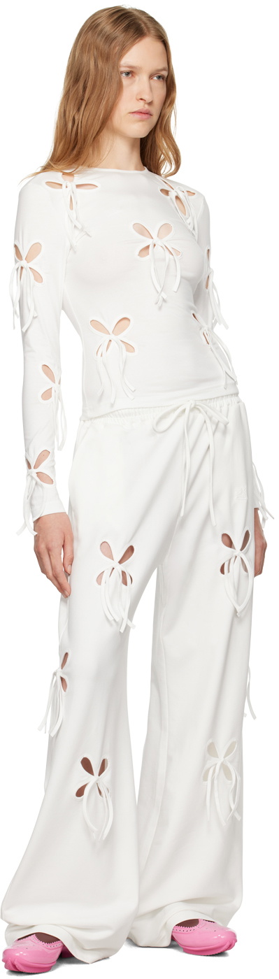 J.Kim White Petal Lounge Pants