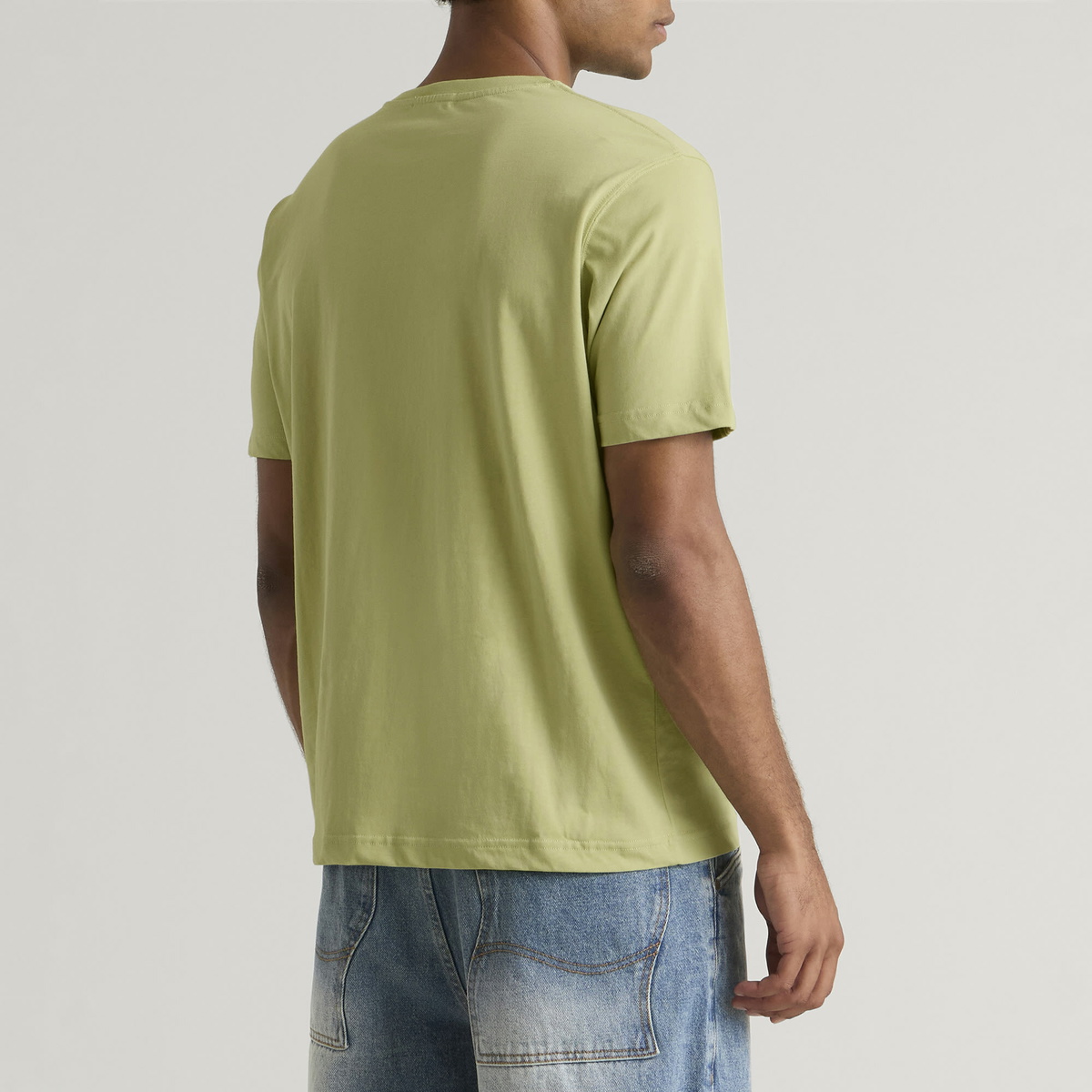 Dime Men's Catfish T-Shirt in Pear Green