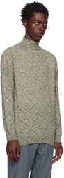 Gimaguas Khaki Stripe Turtleneck