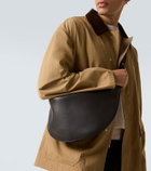 The Row Leather crossbody bag