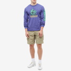 thisisneverthat Men's House Long Sleeve T-Shirt in Purple Blue