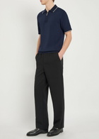 Raith Henry Knit Polo Shirt Navy