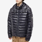 Moncler Men's Lauros Hooded Light Down Jacket in Navy