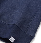 Norse Projects - Ketel Mélange Fleece-Back Cotton-Jersey Sweatshirt - Men - Navy