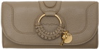 See by Chloé Gray Hana Long Wallet