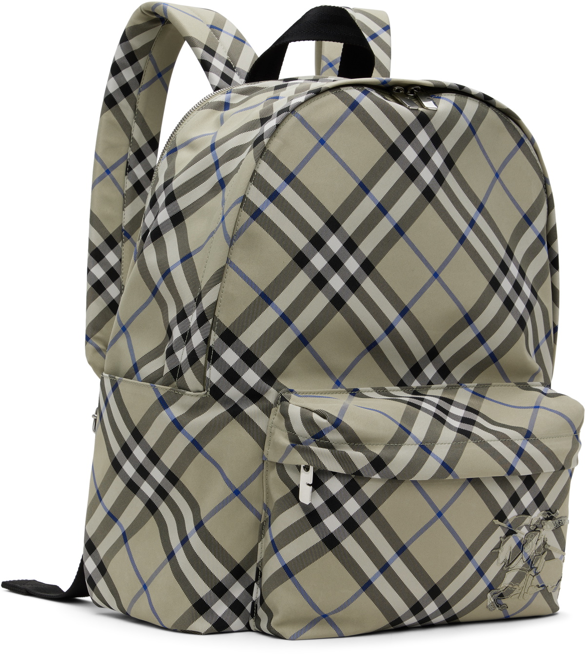 Burberry Taupe Check Backpack