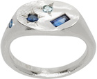 Seb Brown Silver XL Neapolitan Ring