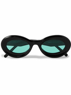 Loewe - Paula's Ibiza Oval-Frame Acetate Sunglasses