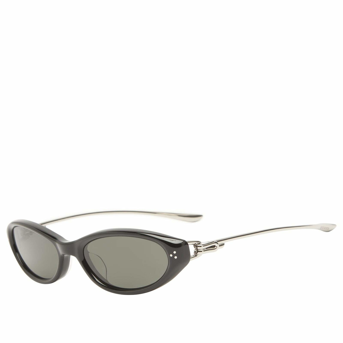 Gentle Monster Crepe Sunglasses in Black/Black 