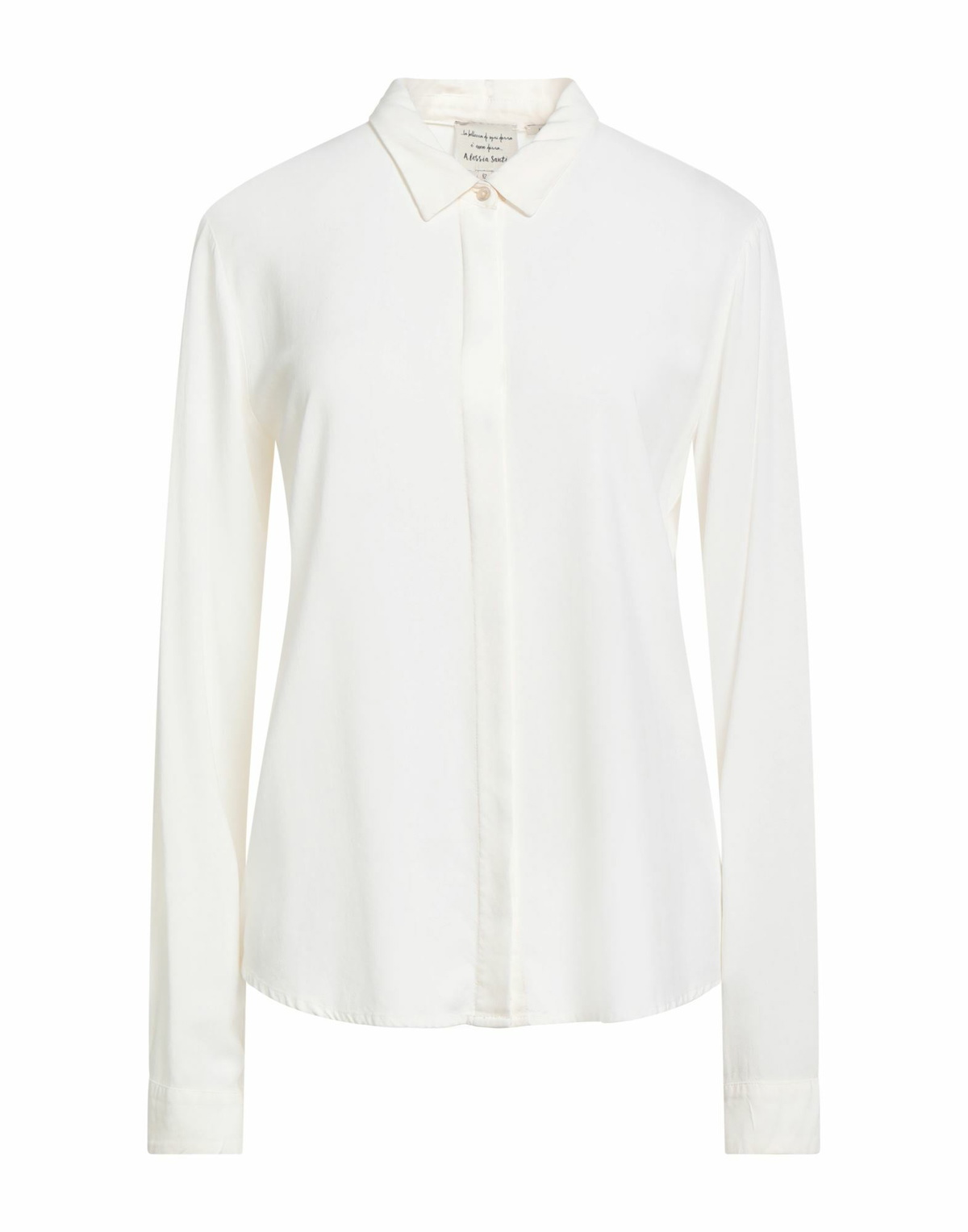 Alessia Santi Womens Shirt Ivory