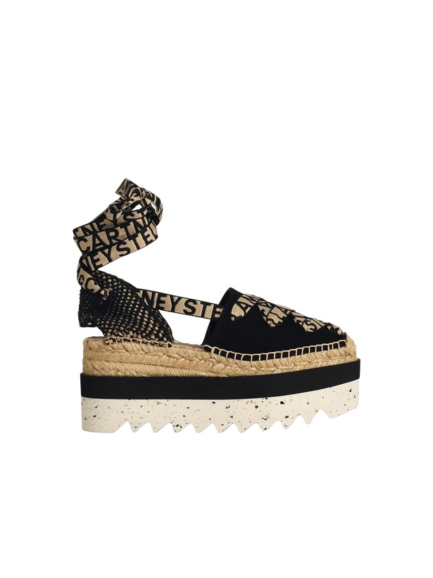 Photo: Stella McCartney gaia Black Tela Sandals