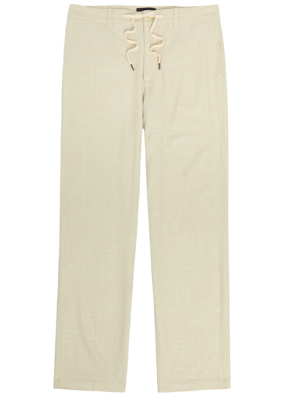 Photo: Paige Tiano Straight-leg Trousers Cream